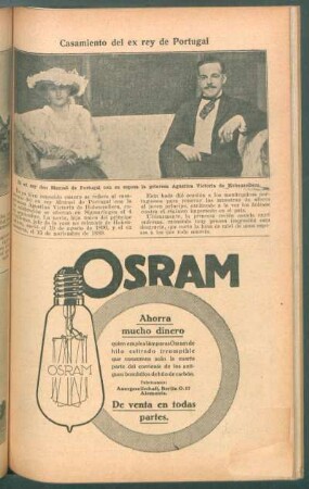 Casamiento del ex rey de Portugal