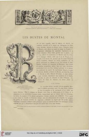 7: Les bustes de Montal