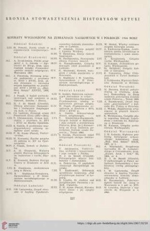 Kronika Stowarzyszenia Historyków Sztuki