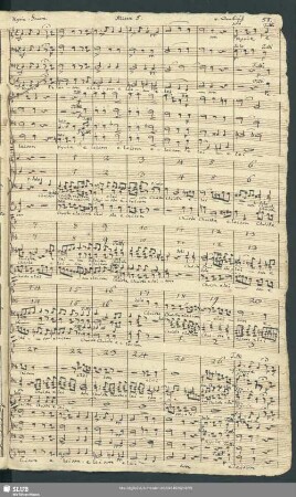 Drobisch, [Karl Ludwig]: Missa [No.] 5 [F-Dur]