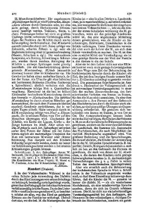 Mundart (Dialekt)