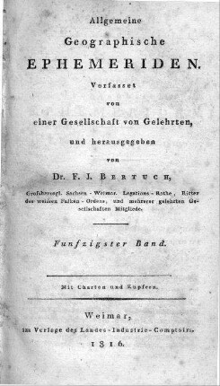 Topographisch - militärischer Atlas von dem Königreiche Hanover, dem Grossherzogthume Oldenburg, dem Herzogthume Braunschweig, dem Fürstenthum Lippe und dem Gebiete der freien Stadt Bremen / herausgegeben von dem Geographischen Institute Weimar, 1816