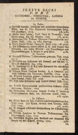 3-32, Textus Sacri