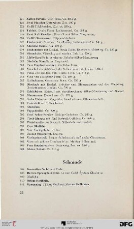 Schmuck (Nr. 607-622)