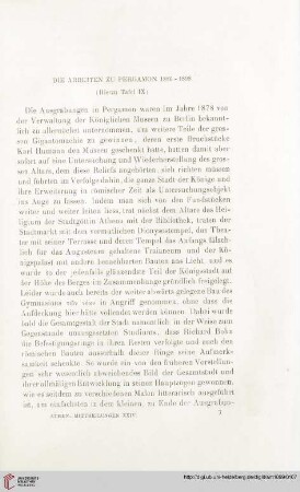 24: Die Arbeiten zu Pergamon 1886-1898