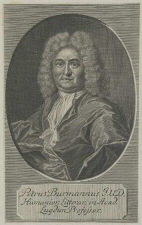 Bildnis des Petrus Burmannus
