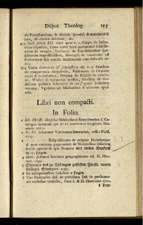 Libri non compacti.