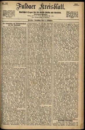 Ausgabe vom Dienstag, den 02. Oktober 1883.