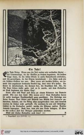 28: Ein Jahr!