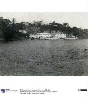 "Blick vom Wasser, Brisbane"