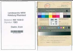 Entnazifizierung Erich Daehn , geb. 21.08.1909 (Polizeibeamter)