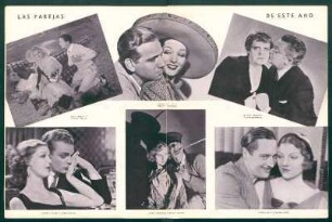 Las parejas de este año