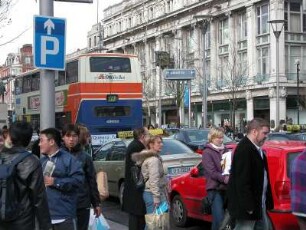 Stadtzentrum von Dublin, O`Connell Street
