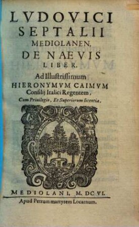 De naevis liber
