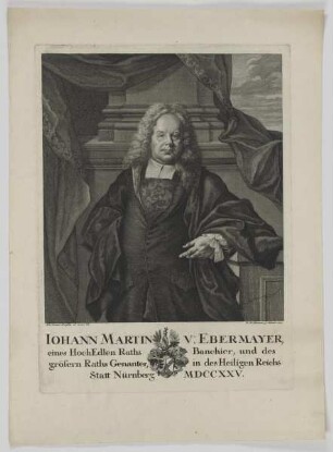 Bildnis des Iohann Martin v: Ebermayer