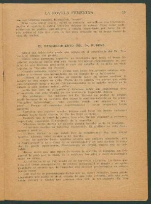 El descubrimiento del Dr. Rubens
