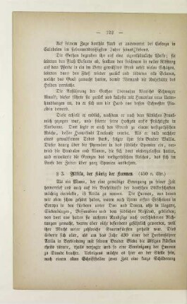 § 3. Attila, der König der Hunnen (450 n. Chr.)