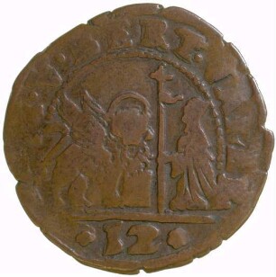 Münze, Soldo, 1656 - 1658