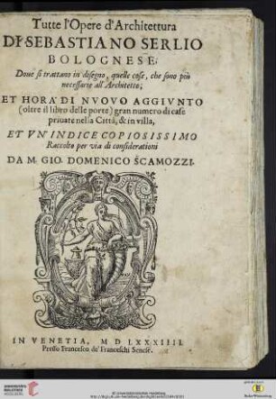Tutte l'opere d'architettura di Sebastiano Serlio Bolognese (Buch 1-7)
