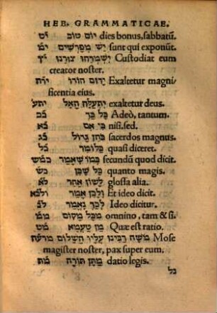 Compendium Hebraicae grammaticae : ex Eliae Iudaei variis & optimis libris