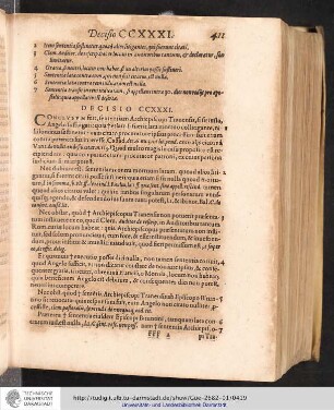 Decisio CCXXXI