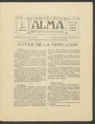 Notas de la dirección