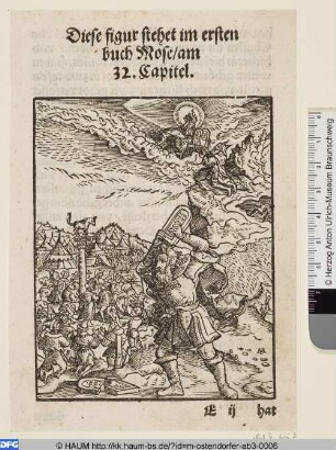 Moses mit den Gesetzestafeln