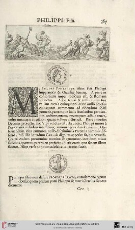 Numismata Philippi Filii