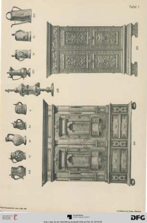 Tafel I-VI