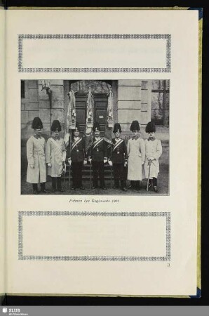 Fahnen des Regiments 1905