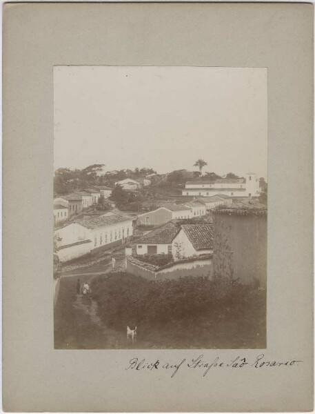 Vue sur la rue São Rosario à Cuiabá