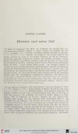 Zweites Kapitel: Herrera und seine Zeit