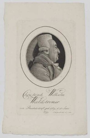 Bildnis des Christoph Wilhelm Waldstromer