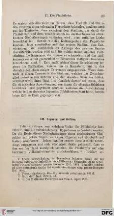 III: Ligurer und Kelten