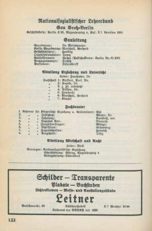 Nationalsozialistischer Lehrerbund