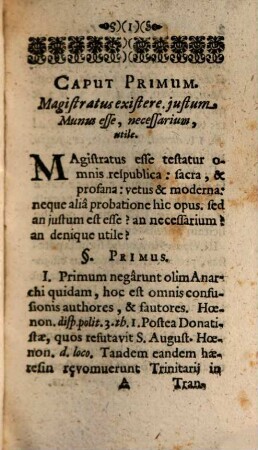 Magistratus publicae disputationi subiectus : ad Diem Maij. M. DC. LXXX