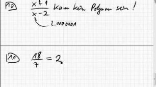 11.03 Polynomdivision