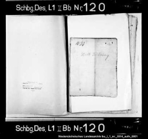 Kontributionsregister der Stadt Bückeburg