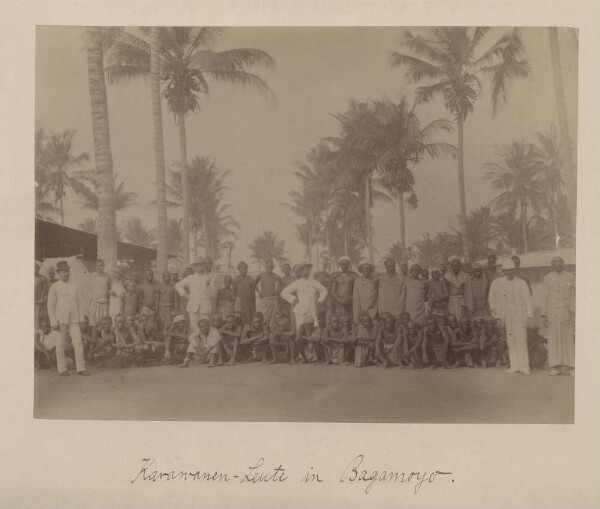 Caravan people in Bagamoyo