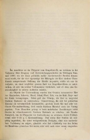 Beitrag zur Frage nach der Mikropyle des Säugethier-Eies : Gekrönte Preisschrift als Inaug. Diss.