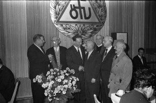 Ehrung von Mitgliedern der ÖTV/Kreisverband Karlsruhe für langjährige Mitgliedschaft.