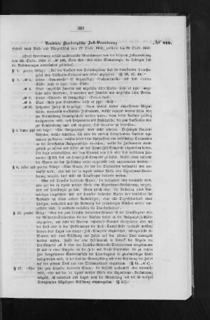 Revidirte Hamburgische Zoll-Verordnung.