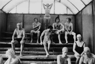 In der Sauna