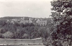 Blick auf den Papenberg. Detmold. Papenbergweg