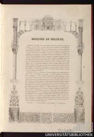 1. Mosquée de Cordoue.