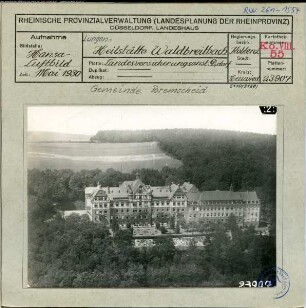 Waldbreitbach, Lungenheilstätte