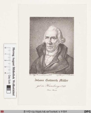 Bildnis Johann Gottwerth Müller (gen. Müller von Itzehoe)