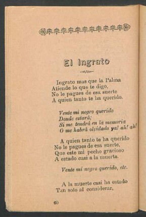 El ingrato
