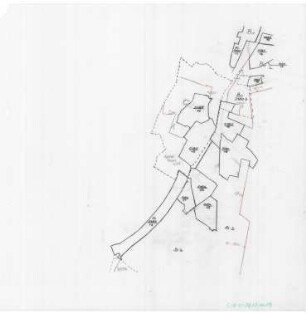 Bebauungspläne zum Blatt Düsseldorf-Kaiserswerth, 1953