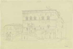 Der Palazzo dei Priori in Perugia